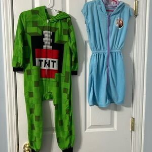 Pjs and coverup bathe or beach